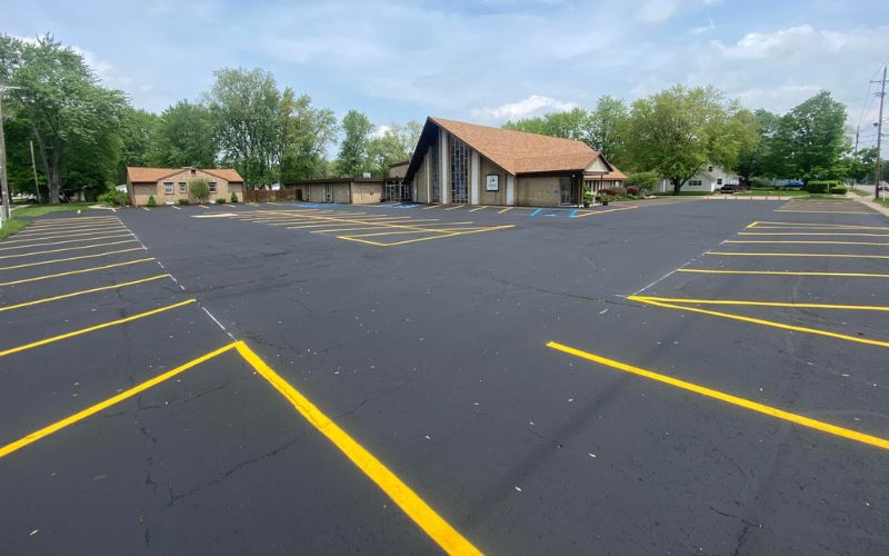 Enhancing Business Curb Appeal: Line Striping and Marking for Lansing Commercial Properties