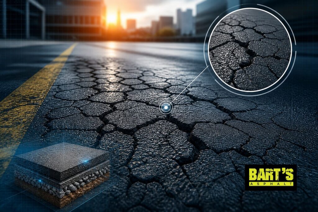 Alligator Cracking Asphalt What It Means for Your Pavement