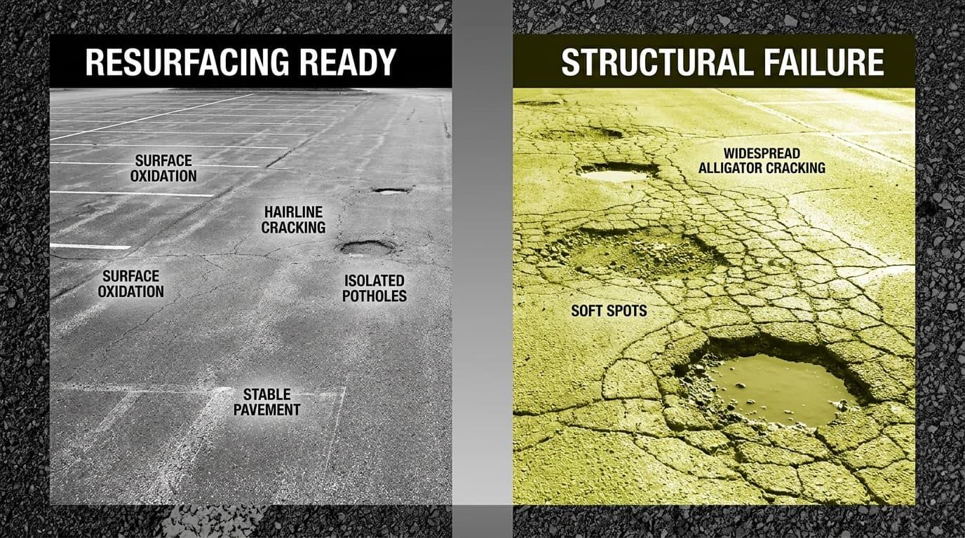 How Much Does Asphalt Resurfacing Cost? A Guide for Commercial Properties 3 When Resurfacing Makes Sense