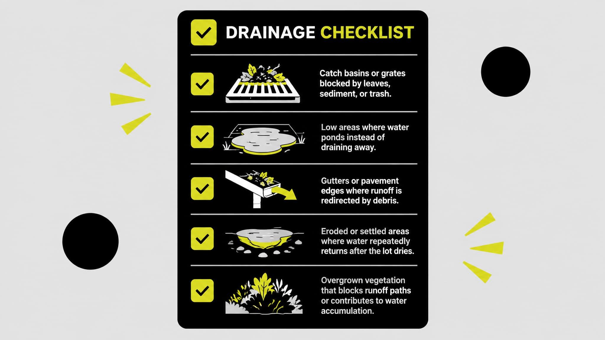 Fall Parking Lot Maintenance: Preparing Michigan Properties for Winter 3 Clear Drainage Before Snow and Ice