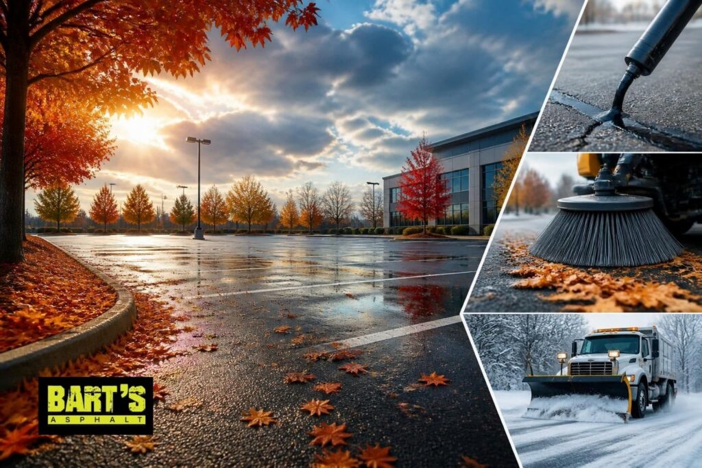 Fall Parking Lot Maintenance: Preparing Michigan Properties for Winter 1 Fall Parking Lot Maintenance Preparing Michigan Properties for Winter